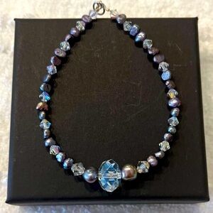 Handmade Swarovski crystal bracelet
